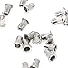 Waycreat Stainless Steel Rivet Nut, Threaded Rivetnut Insert Nutsert M3 M4 M5 M6 M8 M10 M12 Assortment Kit, 189-Pack