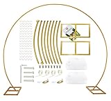 LANGXUN Large Size Metal Circle Balloon Arch