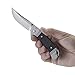 CRKT Ruger Hollow-Point Folding Pocket Knife: Retro-Styled Everyday Carry, Satin Blade, IKBS Ball Bearing Pivot, Frame Lock, Steel Handle with Textured Inserts, Reversible Pocket Clip R2302