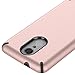 Gotd Protective Case Cover for LG Aristo LV3 V3 MS210 LG M210 LG MS210 (Rose Gold)
