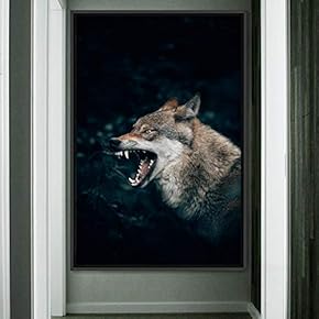 signwin Framed Canvas Wall Art Pupper Animals Chic...