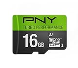 PNY Turbo Performance 16GB High Speed MicroSDHC Class 10 UHS-I, U1 up to 90MB/sec Flash Card (P-SDU16GU190G-GE)