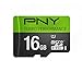 PNY Turbo Performance 16GB High Speed MicroSDHC Class 10 UHS-I, U1 up to 90MB/sec Flash Card (P-SDU16GU190G-GE)