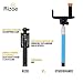 Bluetooth Selfie Stick - Latest Compact, Portable Monopod Design with built in wireless remote shutter for camera - Best for taking pictures with iphone 6, 6s, 5, 5s, 5c, 6 plus, 6s plus and android phones - 100% Lifetime Guarantee