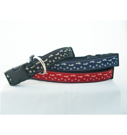1" Best Friends Red Extra Large Hemp Collar