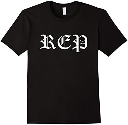 Mens Reputation Rep T-Shirts Small Black