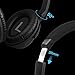 WIZO Active Noise Cancelling Bluetooth Headphones, HiFi Sound, Over-Ear, Wireless Headphones With Microphone-feature, and Lightweight Headset Design, Red&Black