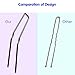 Professional Ballet U Shaped Hair-Pins ROCST Black for Woman Girl Buns 3 inch 12 Pack(Black)