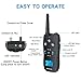 Aheasoun Dog Training Collar, Dog Shock Collar, 3 Training Modes, Beep, Vibration and Shock, 0~100 Shock Levels, 100% Waterproof Training Collar with Remote Rechargeable for Small Medium Large Dogs