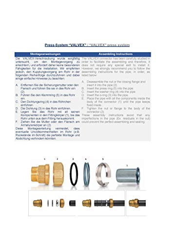 1 1/4" x PE 40 Winkel 90° für PE Rohr I Messing I PE Rohr Verschraubung I Klemmverbinder I Steckverbinder I Steckwinkel I BSP I 1x Klemmverbinder 1x Innengewinde I F – Bild 4
