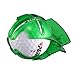 4Pcs Golf Ball Liner Drawing Marking Alignment Putting Tool Ball Marker Clip with 2Pcs Marker Pen,Green