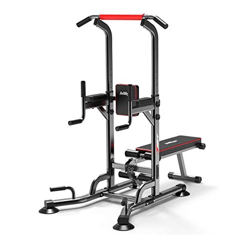 CHENNAO-Power-Tower-Heavy-Duty-Gym-Power-Multi-Function-Dip-Stand-Pull-up-Chin-Up-Home-Strength-Training-Tower-Home-Indoor-Pull-ups-Multifunctional-Single-Parallel-Bars-Sports-Home-Fitness-Equipment