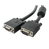 StarTech.com 10 ft Coax High Resolution VGA Monitor Extension Cable - HD15 M/F - HD-15 (M) to HD-15 (F) - Molded - Black (MXT101HQ10)