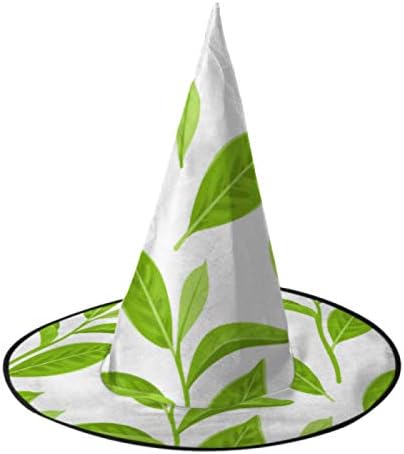 Witch Hats for Girls Green Tea Leaf 