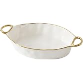 Pampa Bay Golden Handles, Oval Baking Dish, 13&Prime; x 9&Prime;,Kitchen, Gift