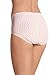 Jockey Women's Underwear Supersoft Brief - 3 Pack, Pastel Pinwheel/Sand/Frosty Pink, 7