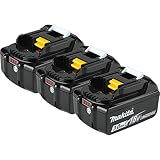 Makita BL1830B-3 18V LXT Lithium-Ion 3.0Ah Battery, 3/pk