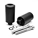 Radracing Frame Sliders Crash Protectors Kit for FZ1 Fazer RN16 RN17 RN21J 2006 2007 2008 2009 2010 2011 2012 2013 2014 2015 Extended Delrin Black