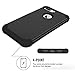 iPhone 7 Plus Case, LONTECT Shockproof Hybrid Heavy Duty Dual Layer High Impact Protection Case Cover for Apple iPhone 7 Plus - Black