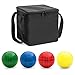 Best Choice Products Bocce Ball Set, Outdoor Family Game for Backyard, Beach, Lawn w/ 2 Red, 2 Blue, 2 Yellow, & 2 Green Balls, Pallino, Carrying Case, Measuring Rope