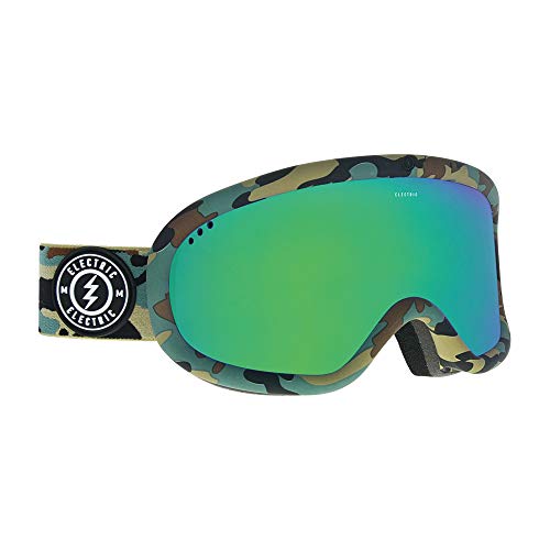 Electric Charger Ski Goggles, Camo/Brose/Green Chrome