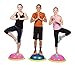 Bosu 50-Centimeter Dynamic Non-Slip Travel-Size Home Gym Workout Balance Ball Pod Trainer for Strength and Flexibility, Pink