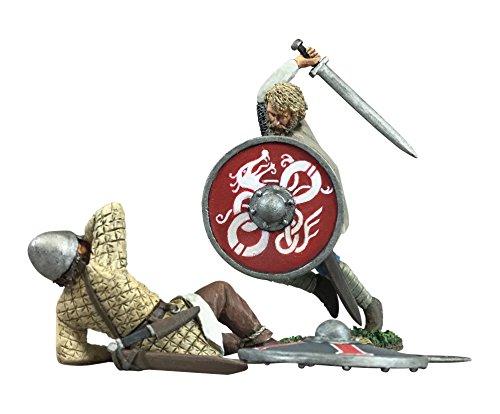 W Britain 62115 - The Contest Decided, Viking and Saxon Hand-to-Hand Set No.1