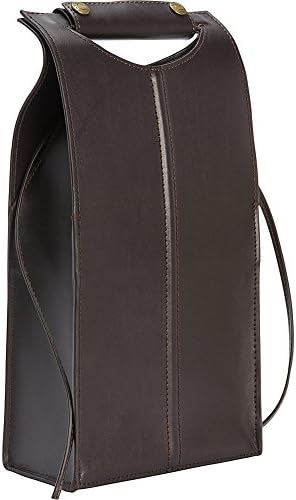Clava Leather Two Bottle Carrier