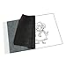GraceMake Carbon Transfer Paper Black A4 (8.27 x 11.69 inch) Tracing Papers Paper, Canvas and Other Art Surfaces (Black)200Sheets