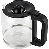 14 Cup Glass Carafe Pot ONLY Compatible with Braun Pure Flavor Coffee Maker KF 5650