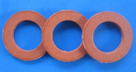 (3) #12 Meat Grinder Chopper Worm Auger Fiber Fibre Washer for Hobart 1/2" sq