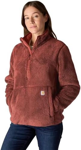 Carhartt Women's 104922 Women's Fleece Quarter Snap Front Jacket X
