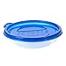40-Pack Plastic Food Containers with Lids - Small Round Food Storage Containers, Deli Take Out Restaurant Containers, Microwave, Freezer, Dishwasher Safe, Fits 9.5 Fluid Ounces, 9.5 fl oz