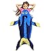 Catalonia Blue Tang Fish Dory Blanket for Kids, Hooded Snuggle Tail Blanket, Super Soft Plush Sleeping Bags for Children Teens Boys Girls, Gift Idea