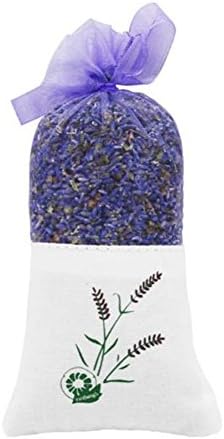 Set of 3 Bags Dried Blue Lavender Buds Sachets Dry for Closet and Drawers Flowers Herb - Deodorant Sachets