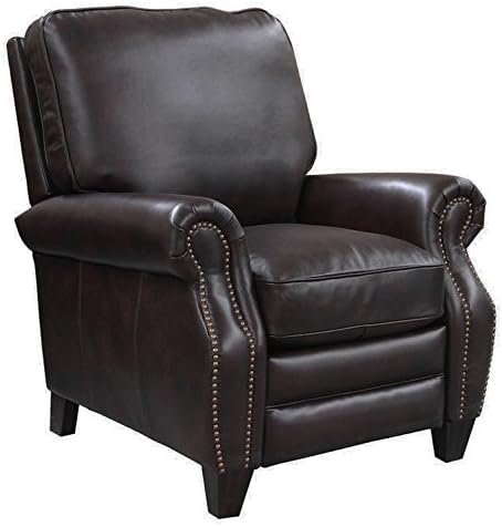 BarcaLoungerBriarwood 7-4490 Recliner Chair - Aston-Chocolate 5442-86 All Leather