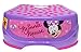Ginsey Disney Minnie Mouse Step 'N Glow Light-Up Bathroom Step Stool for Kids Using the Toilet and Sink, Pink and Purple, 11
