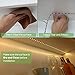 LE 16.4ft LED Strip Light, Super Bright, 300 LEDs SMD 5050, Non-Waterproof LED Tape, Flexible Rope Light for Home, Kitchen, Under Cabinet, Bedroom, 12V Power Supply Not Included, Warm White