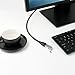 SYNCWIRE USB Extension Cable 2M - High Speed USB 3.0 Type A Male to Female Lead with Gold Plated 5Gbps Data Transfer and Charging Extender Cord - Black