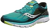 Saucony Men's Kinvara 5 Running Shoe,Teal/Citron,12.5 M US