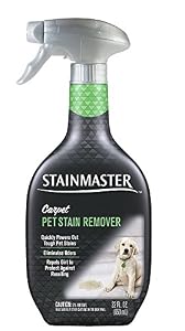 Image of STAINMASTER Carpet Pet Stain & Odor Remover Cleaner, 22 Ounce (pack6)