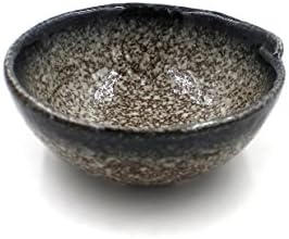 Vintage Design Handmade Pottery Shaving Bowl Thicken Ceramic Soap Dish w/ Gift Bag