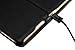 MoKo Samsung Galaxy Tab S 10.5 Case - Genuine Leather Slim-Fit Multi-angle Folio Cover Case for Samsung Galaxy Tab S 10.5 Inch Android Tablet, BLACK (With Smart Cover Auto Wake / Sleep)