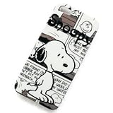 ATQ-Cartoon Snoopy Pattern Plastic Hard Rubber Protective Case Cover for Apple Iphone 5 5g