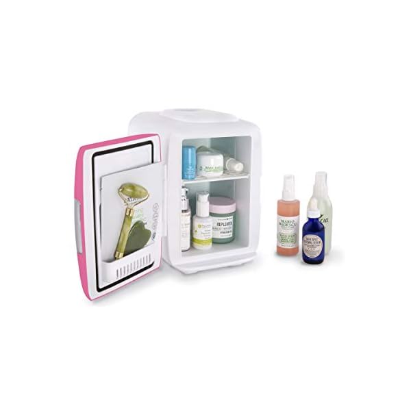 Cooluli Mini Heladera Skincare Maquillaje Makeup Medicamentos · 6 Latas 4Lts - Imagen 3