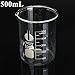 500mL Graduated Borosilicate Glass Beaker Volumetric Glassware For Laboratory