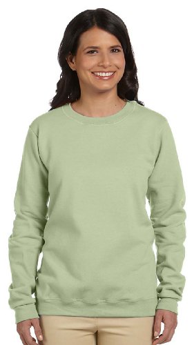 UPC 667558109397, Gildan G180FL Ladies Heavy Blend Fleece Crew - Serene Green - 3XL