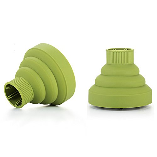 ThinkMax Professional Foldable Silicone Hair Dryer Diffuser Cover Heat Diffusing Blower Accessory for Easy Clean DIY Hair Styling