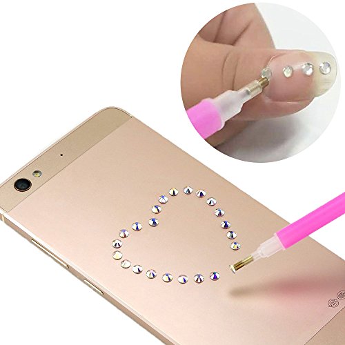 35 Pieces Diamond Painting Tools Quick Point Pen Kits, YARKOR DIY Diamond Painting Pen/Tweezers/Glue/Plastic Tray Set Sewing Accessories - Thumbnail 6