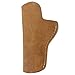 Made In USA 1911 Holster | Ultimate Suede Leather IWB Holsters - Fits All 1911 Handguns | Kimber - Colt - S & W - Sig Sauer - Rock Island & More | Concealed Carry 1911 IWB Holster | Brown - Right Hand